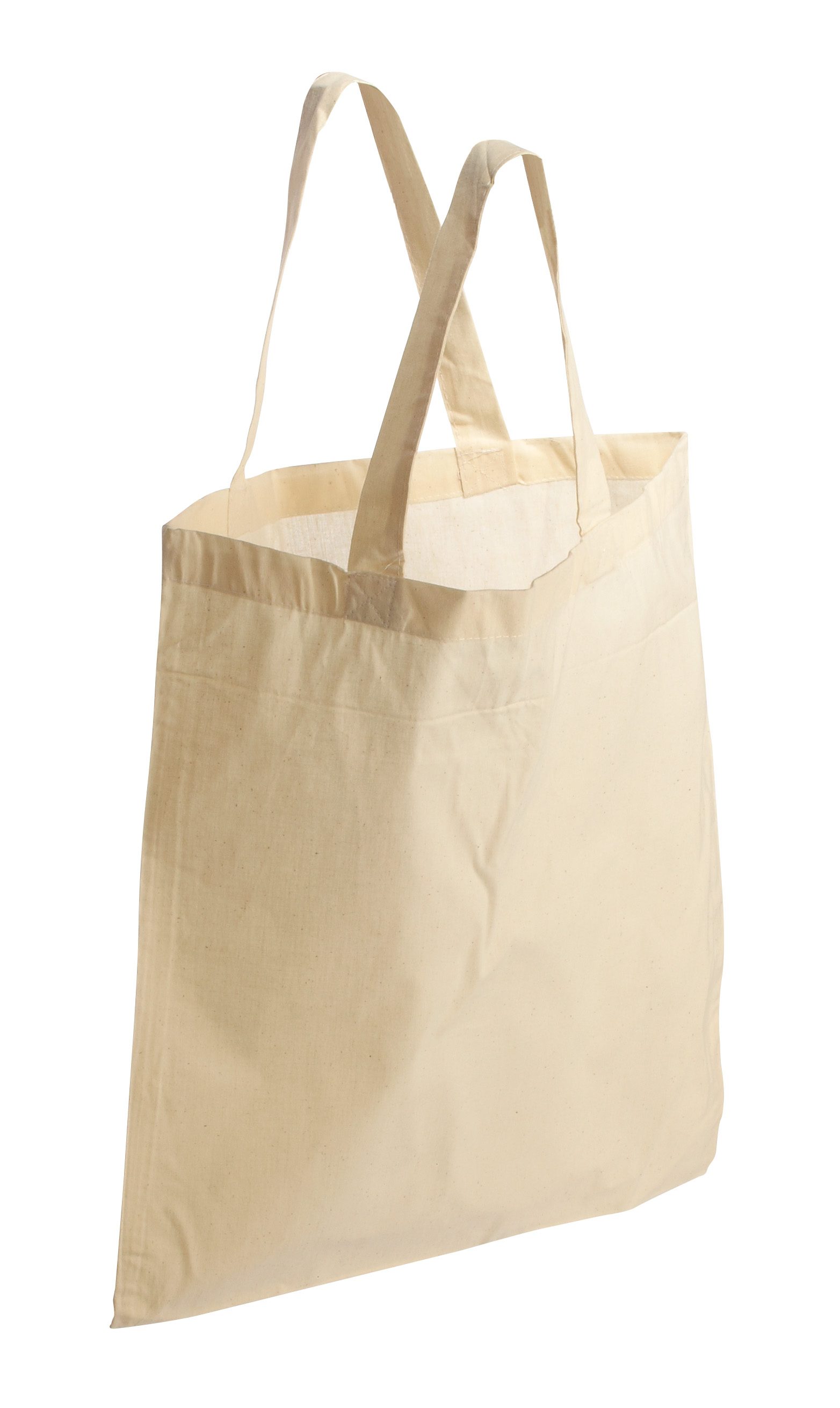Baumwolltaschen 100% Baumwolle, 38x42 cm, 2 kurze Griffe