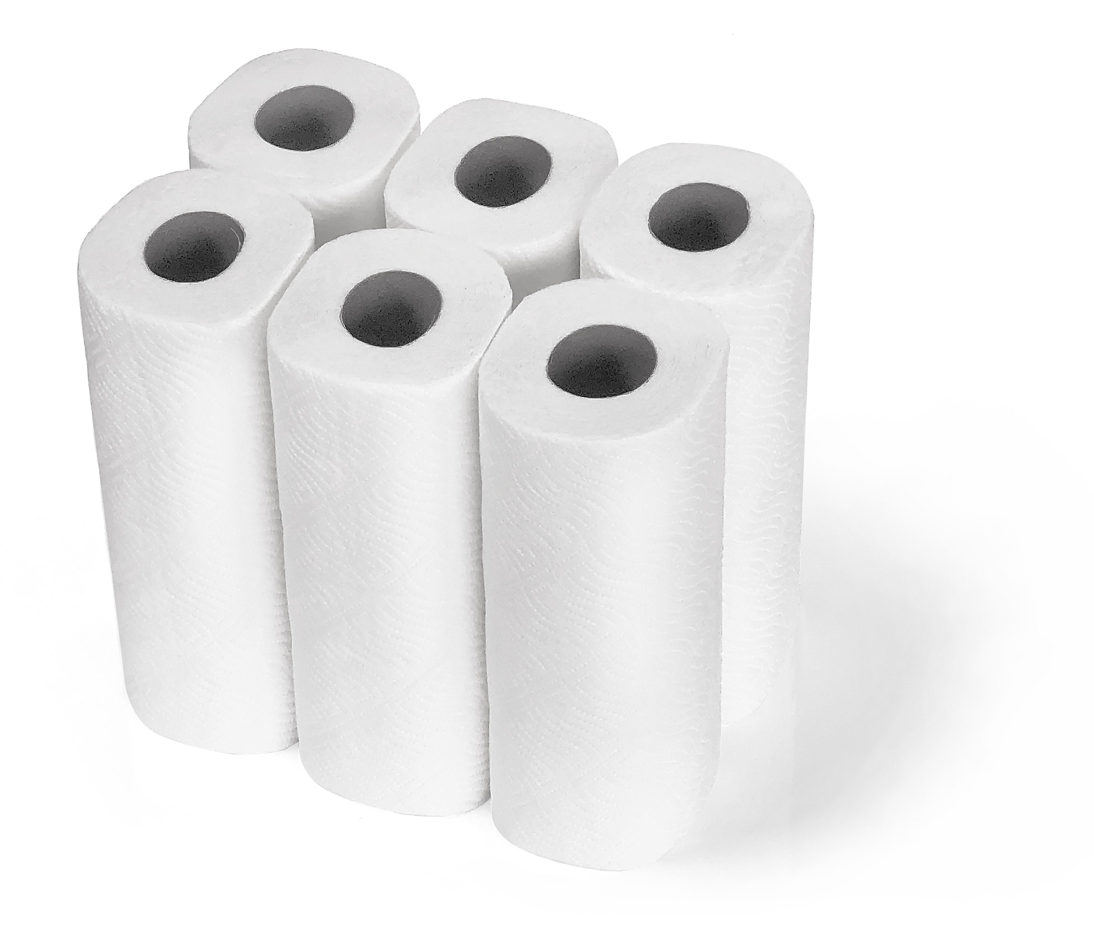 Küchenrollen weiß 4x50, 3 lagig, 240x243 mm