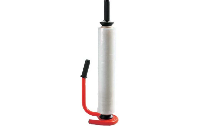 Stretchabrollgerät für Kerngröße 38,50 und 76 mm und für Folienbreite 450-500 mm