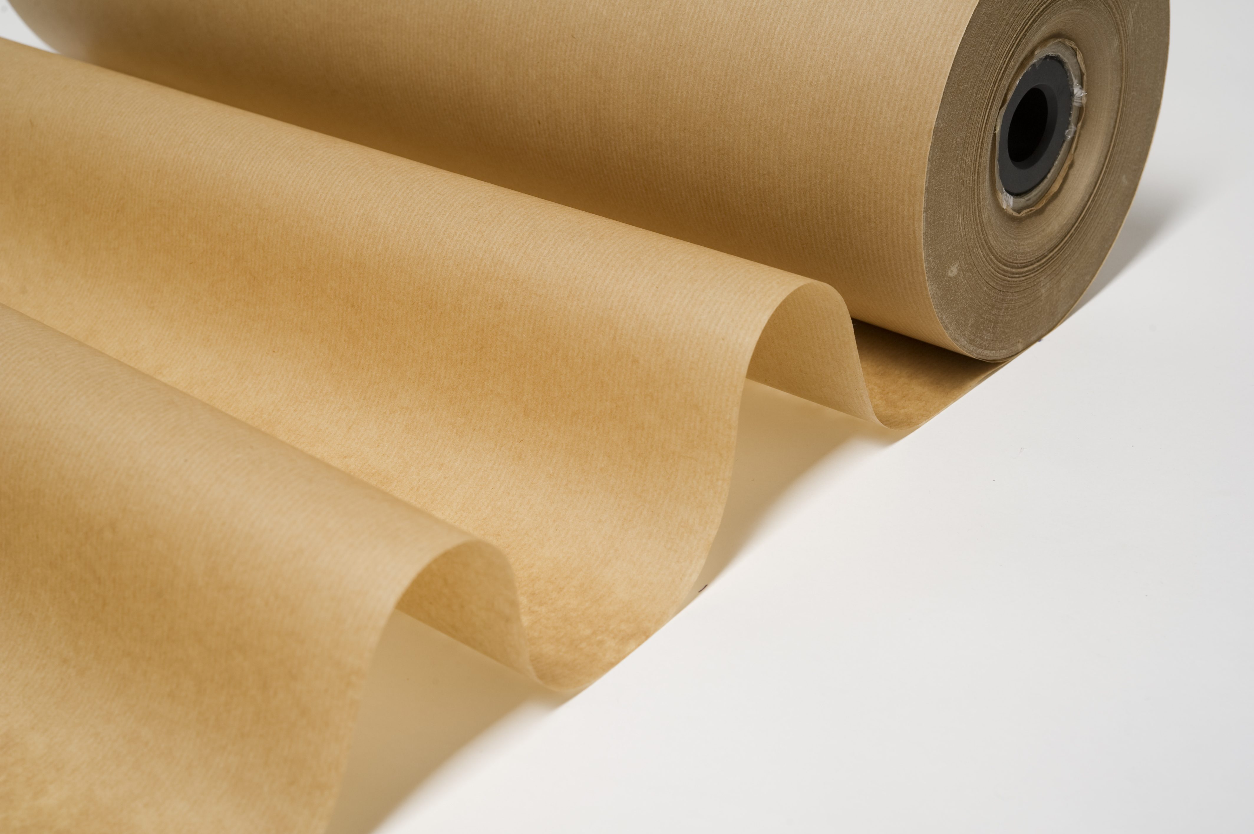 Blumenkraftpapier braun Natron, ungerippt, Rollenbr. 50 cm, 35 g/qm