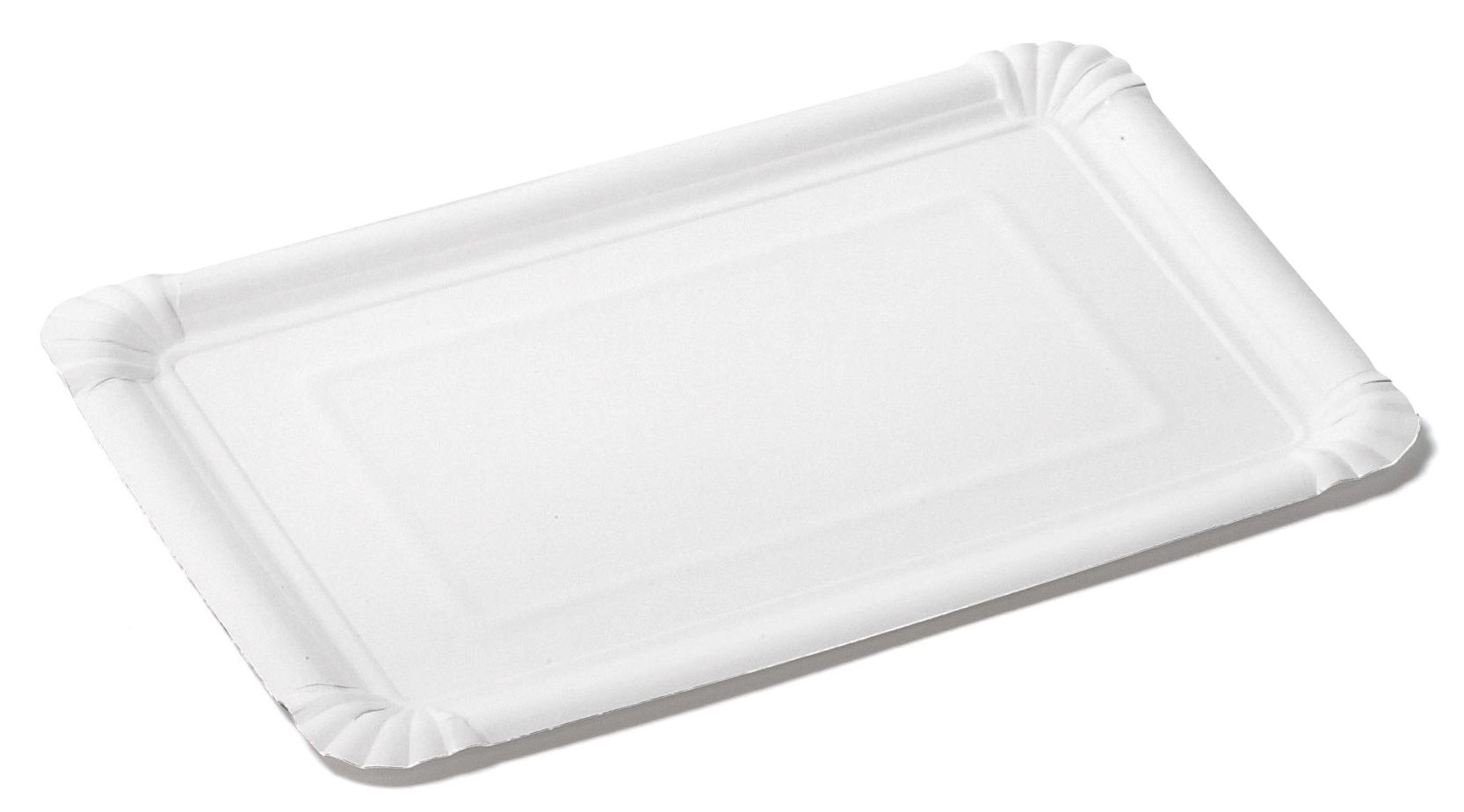 Pappteller 18x26 cm faserfrei