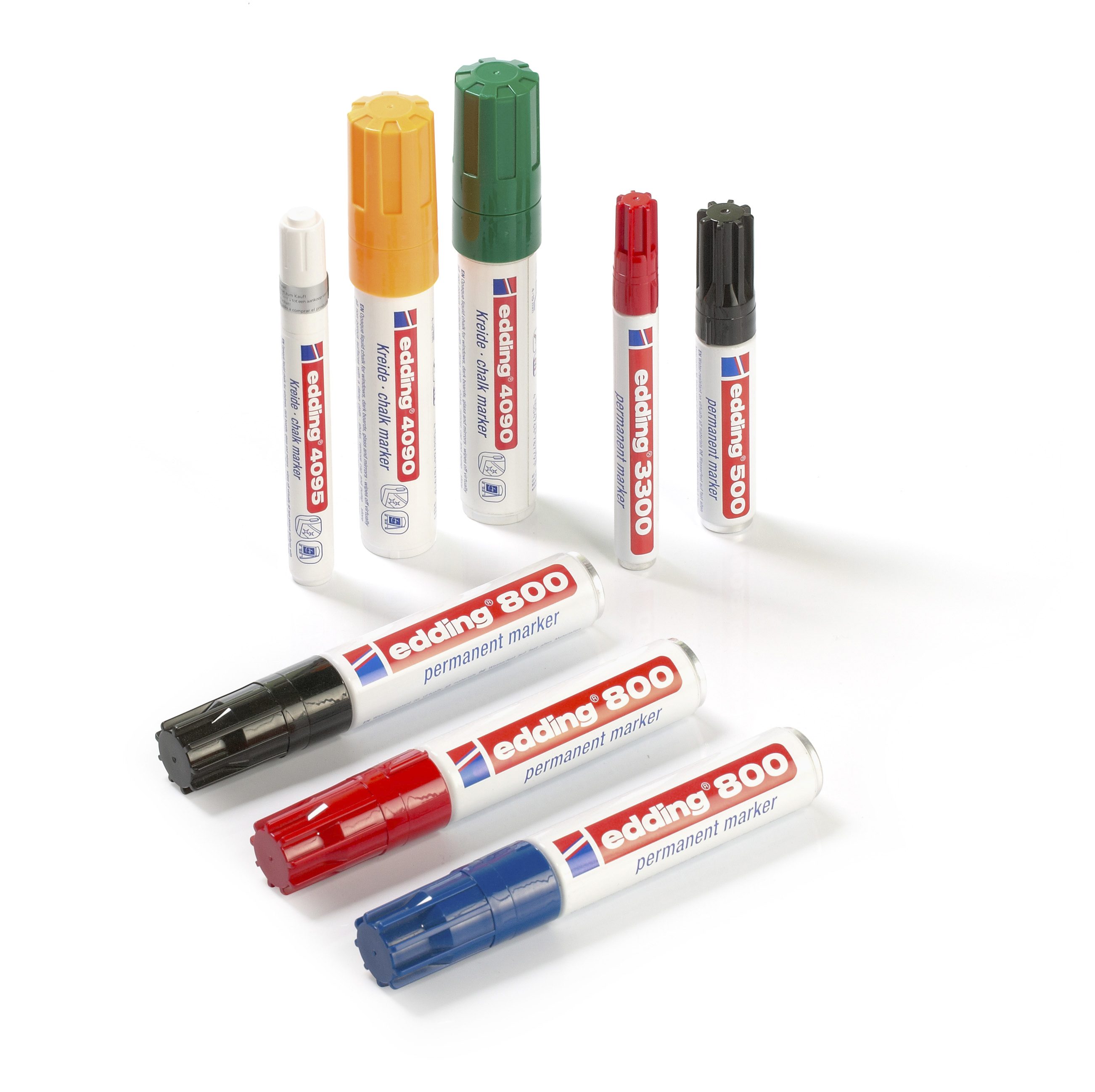 Marker EDDING 152 rot non permanent marker  / Wasserlöslich auf allen Materilalien 1 mm