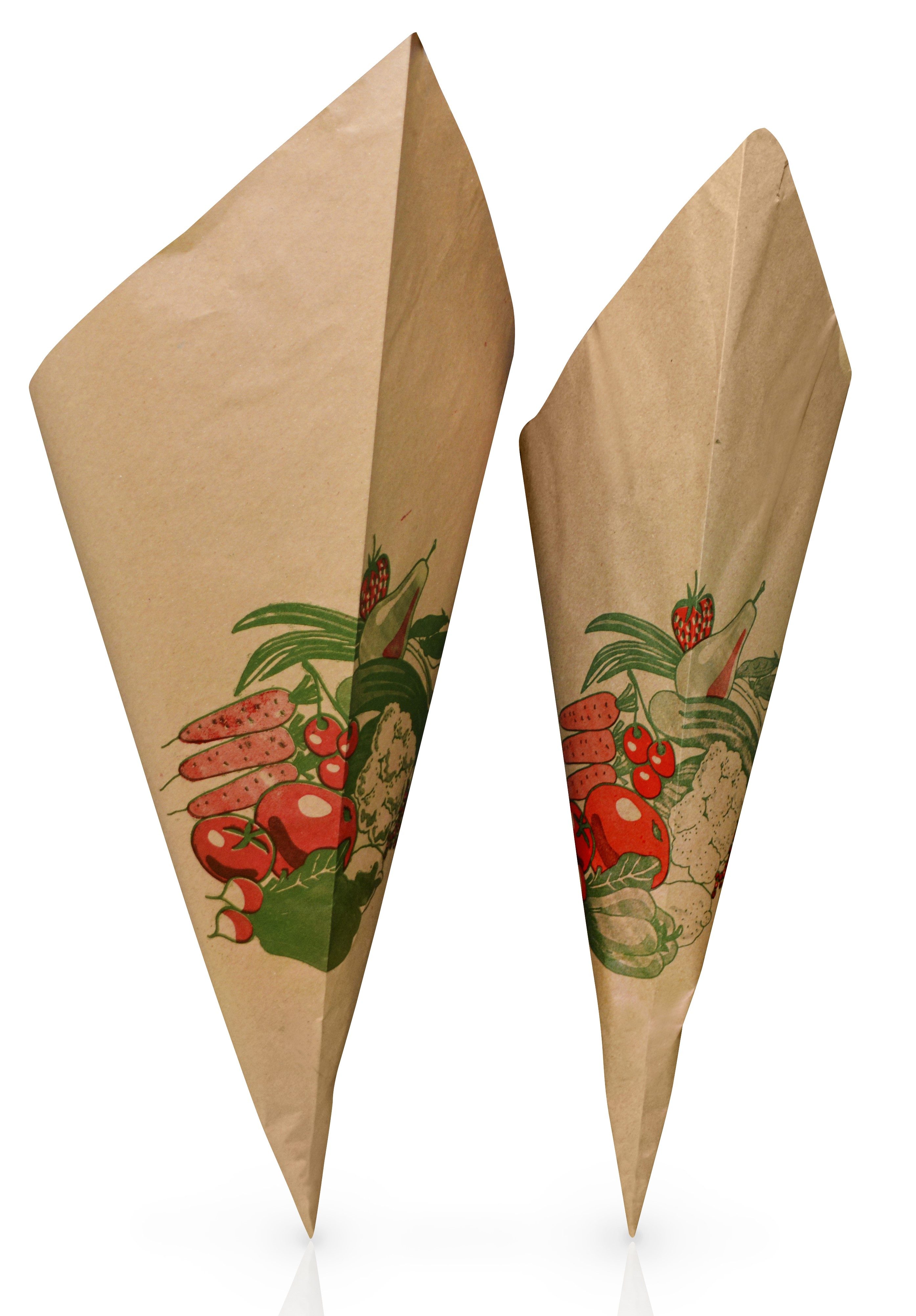 Spitztüten 117 (250 g),  Papier  NM. 60g gefädelt