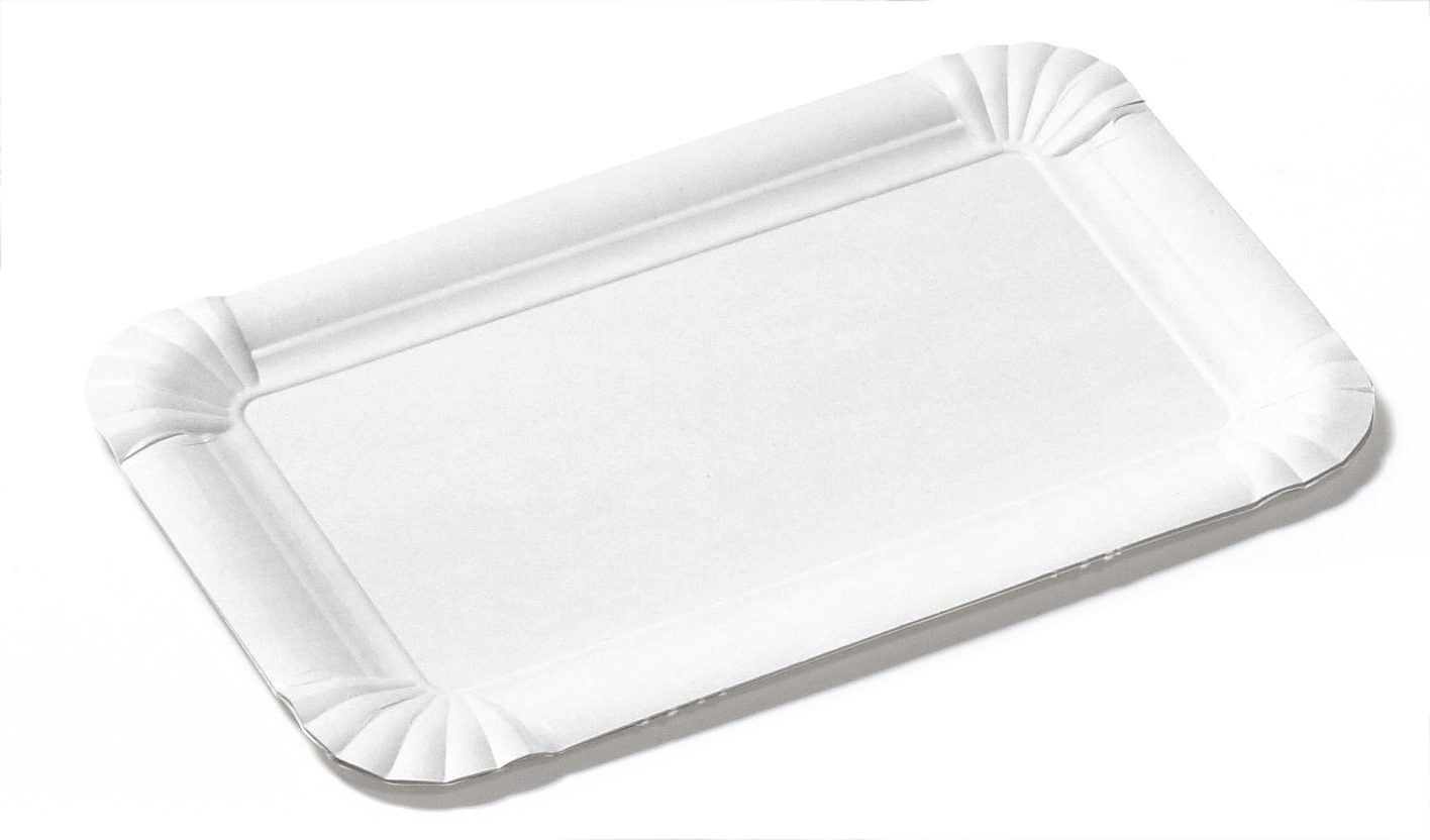 Pappteller 13x20 cm faserfrei