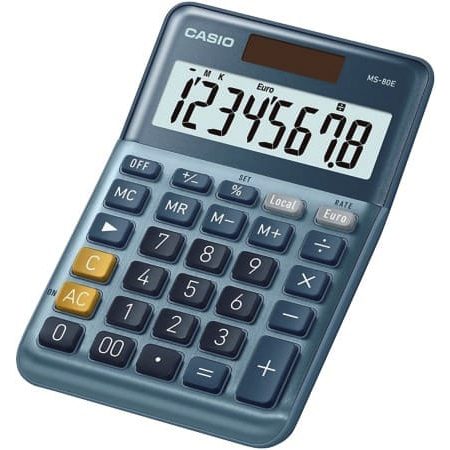 Euro-Tischrechner CASIO MS-80 E