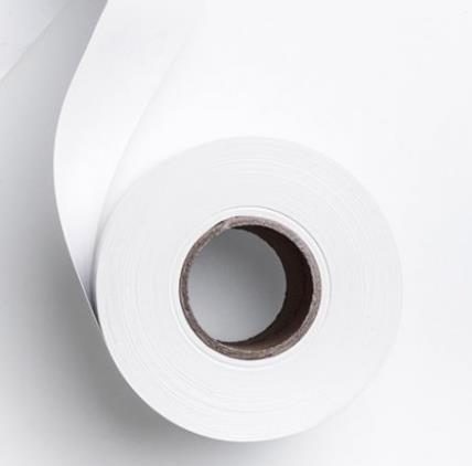 Linerless Etikettenrollen, Top-Blanko, Breite: 58 mm x Länge: 80 m