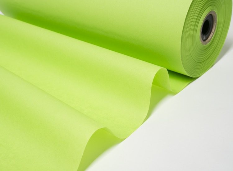 Blumenpapier, maigrün, 50 cm, 38 g/qm