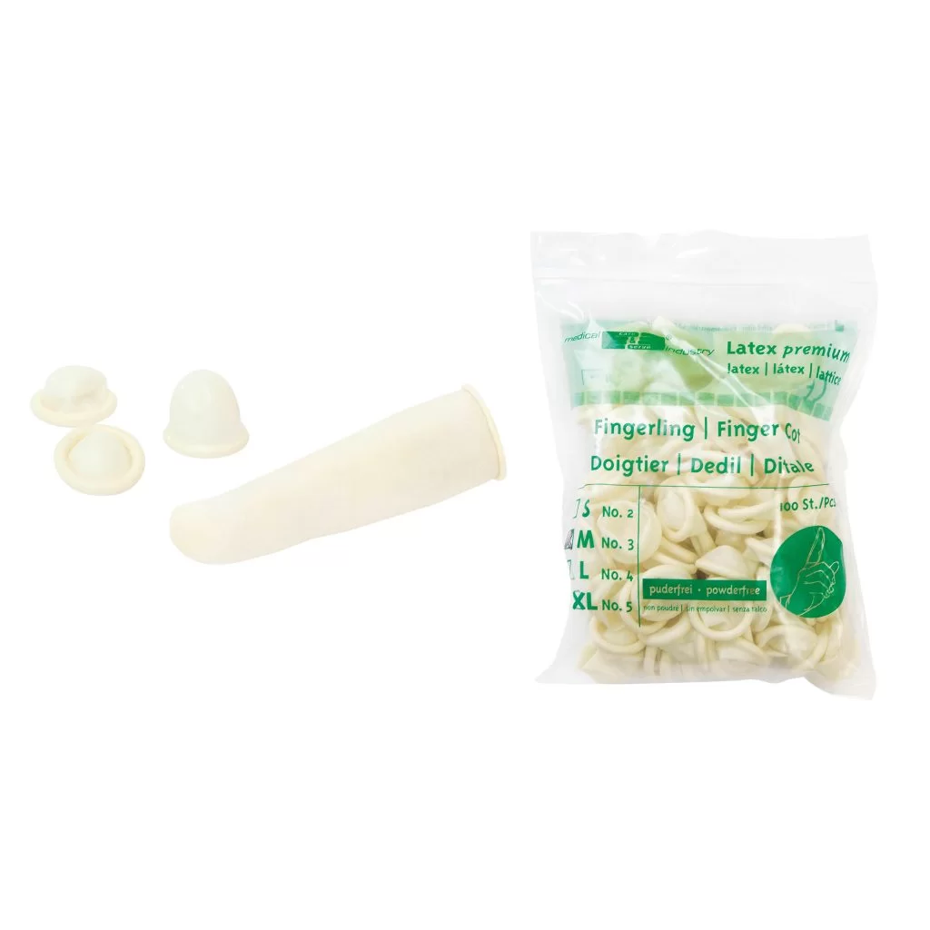Fingerlinge Gr. 2/S (1 Packung = 100 Stück)