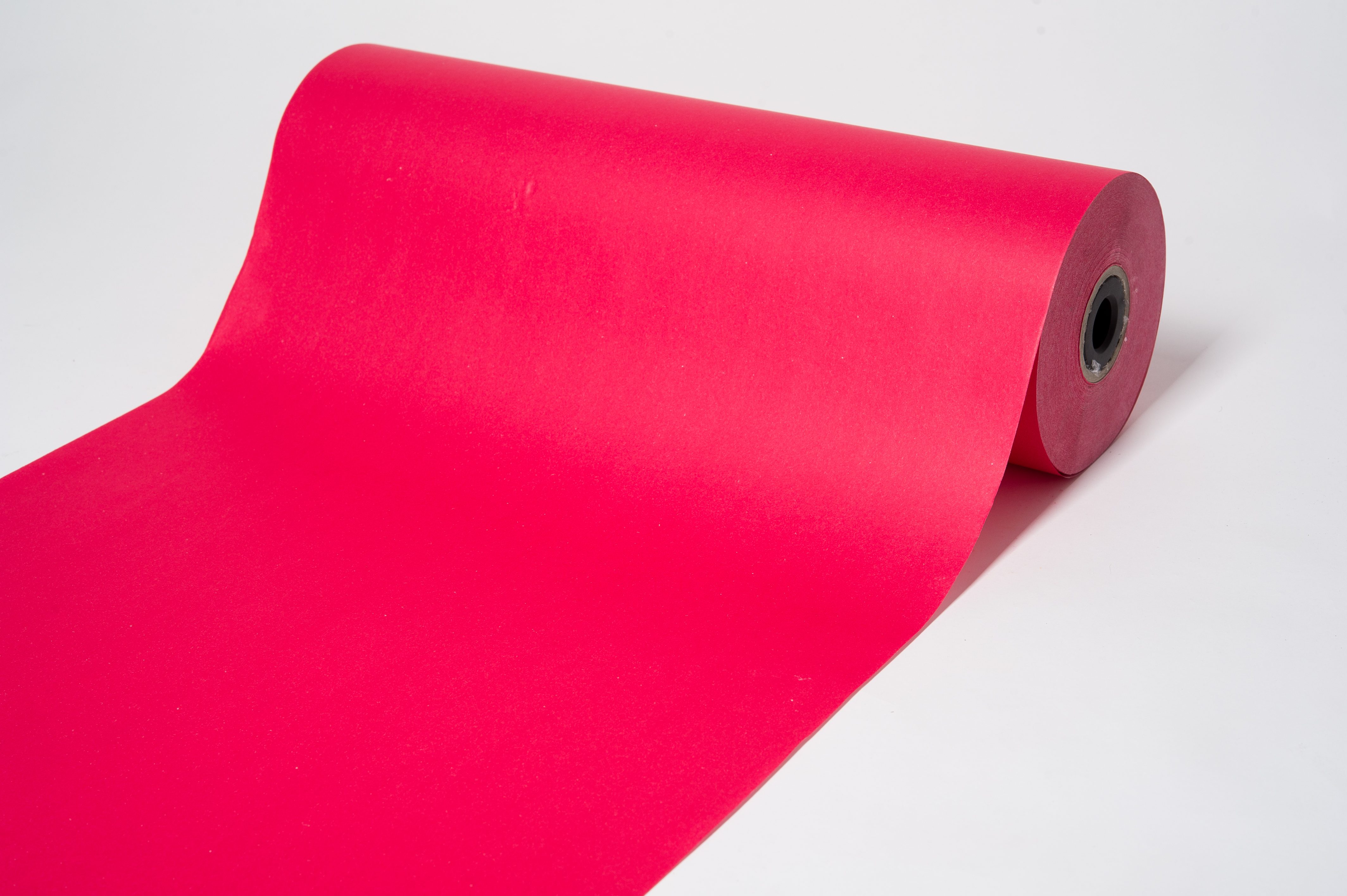 Blumenpapier rot, Rollenbr. 50 cm, 38 g/qm