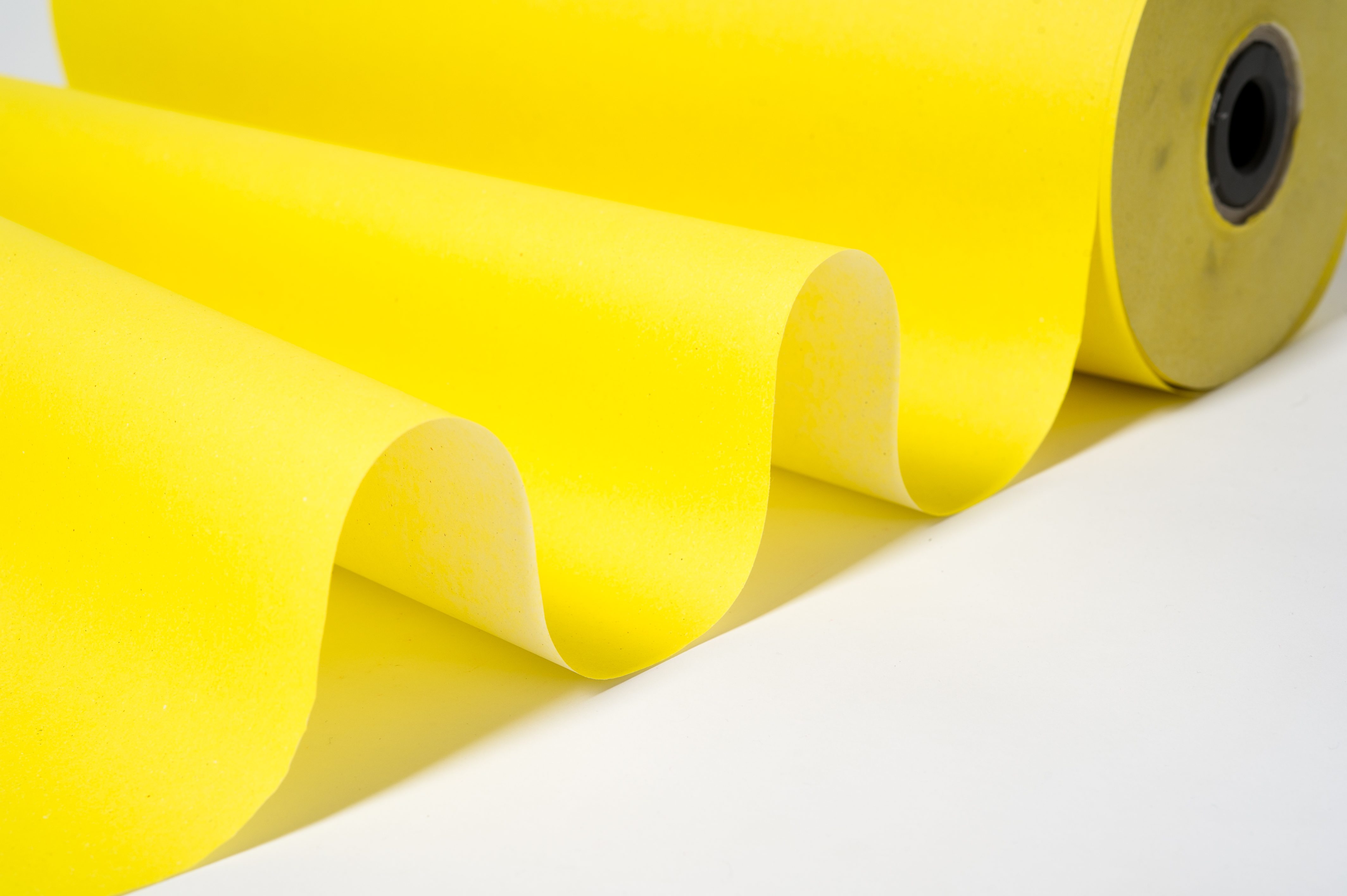 Blumenpapier, zitronengelb, 50 cm, 38 g/qm